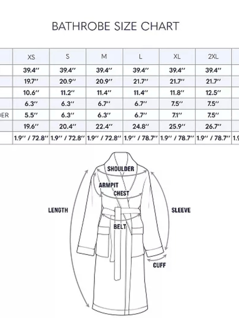 Unisex Luxury Bathrobe - Plush Shawl-Collar Robe in Burgundy (size L) - Picture 4 of 4